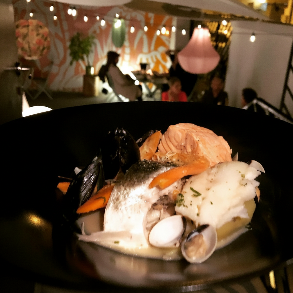 Bourride provençale aux fruits de mer