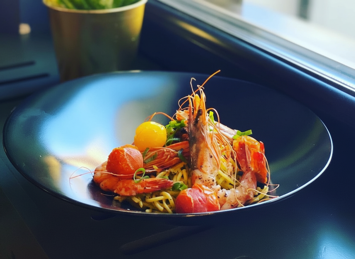 Risotto with Eggplant and Parmesan Cream