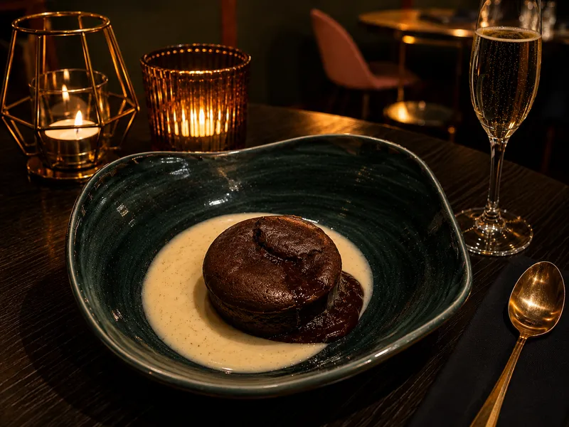 Lava cake cu ciocolată